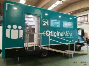 oficina móvil con accesibilidad